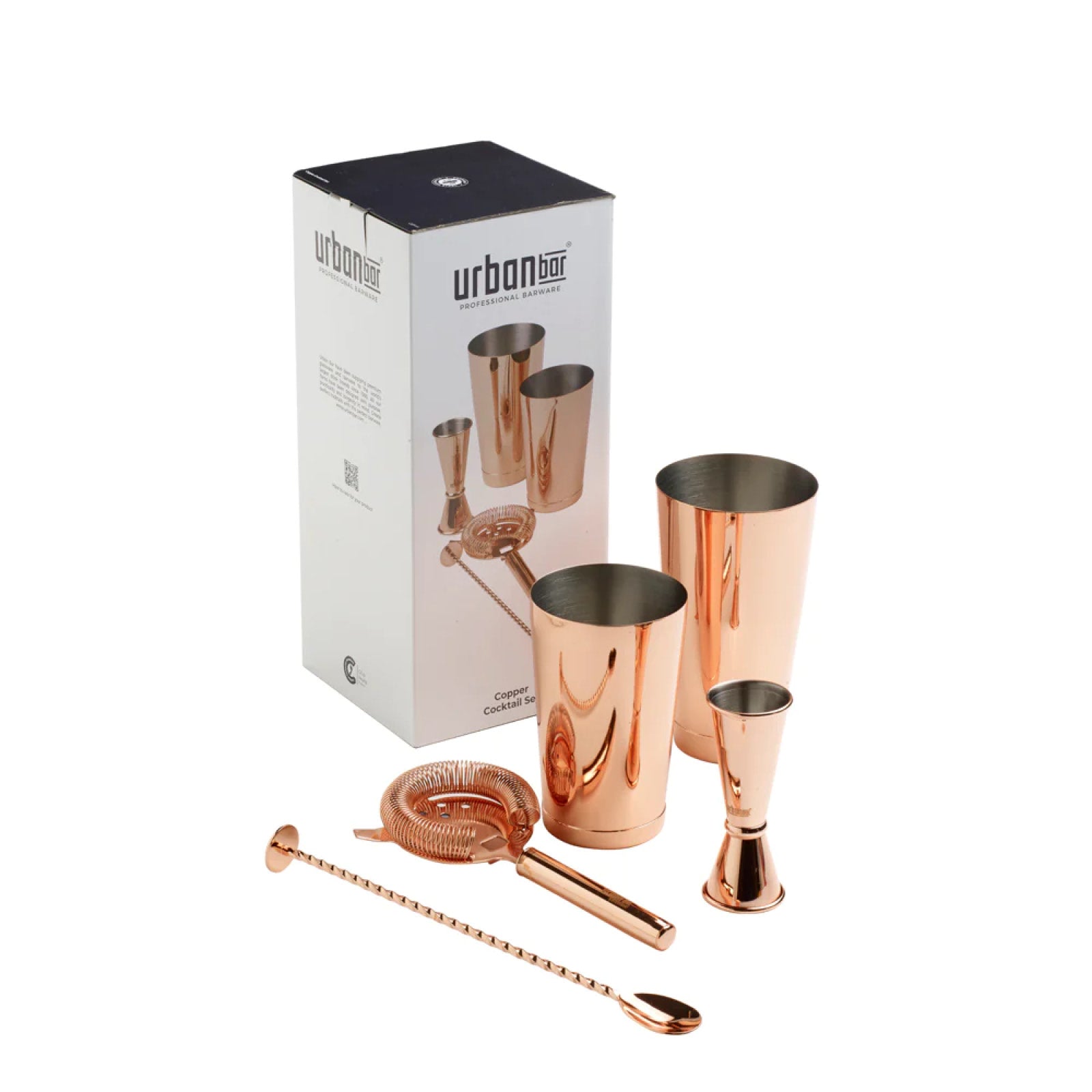 Urban Bar Copper Cocktail Set 5 pcs