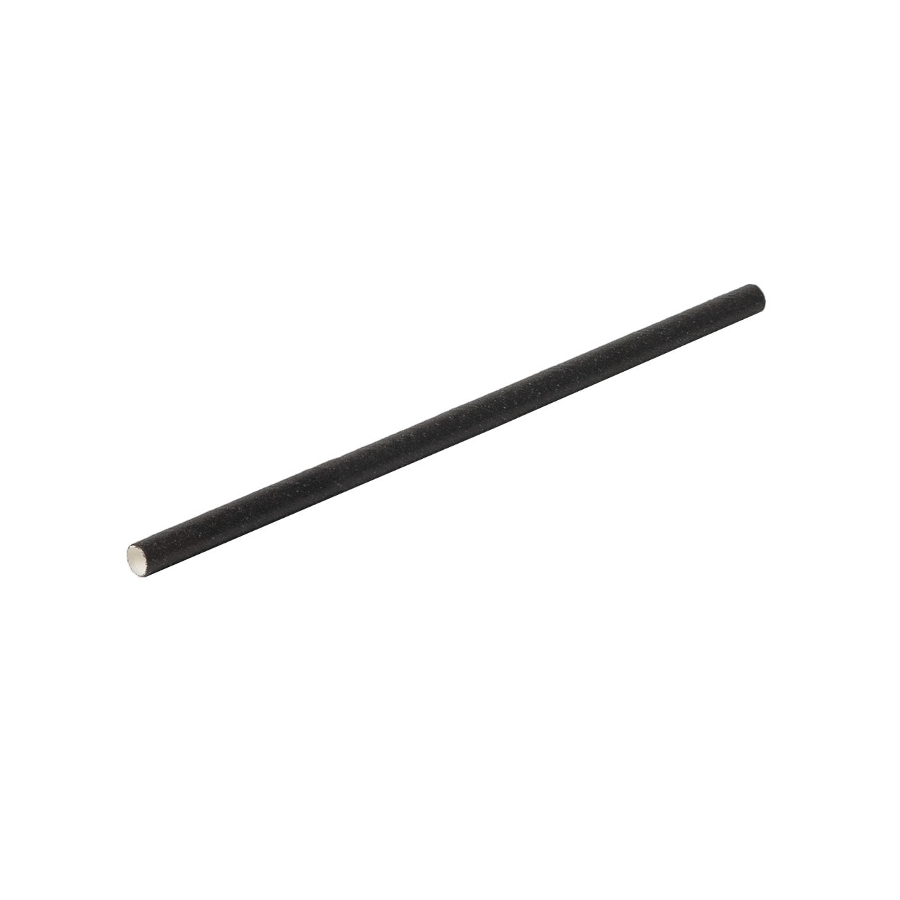 Barkonsult Paper Straw Black Ø 8 x 150 mm, 250 pcs
