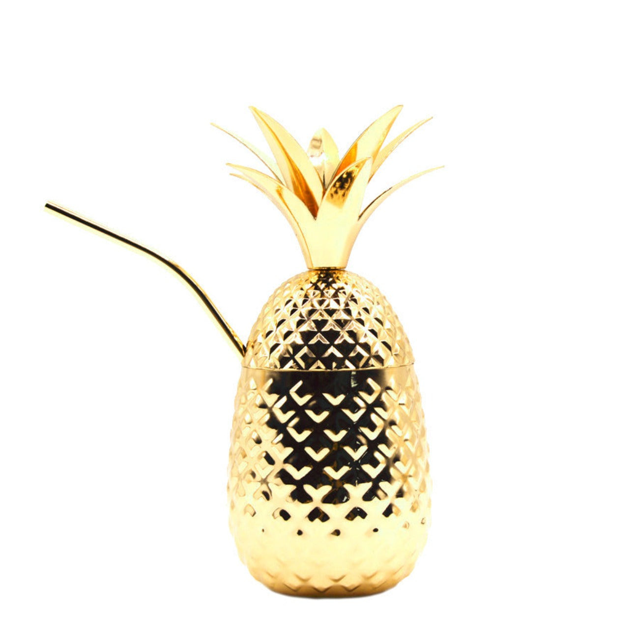 47 Ronin Pineapple with Straw Gold 455 ml