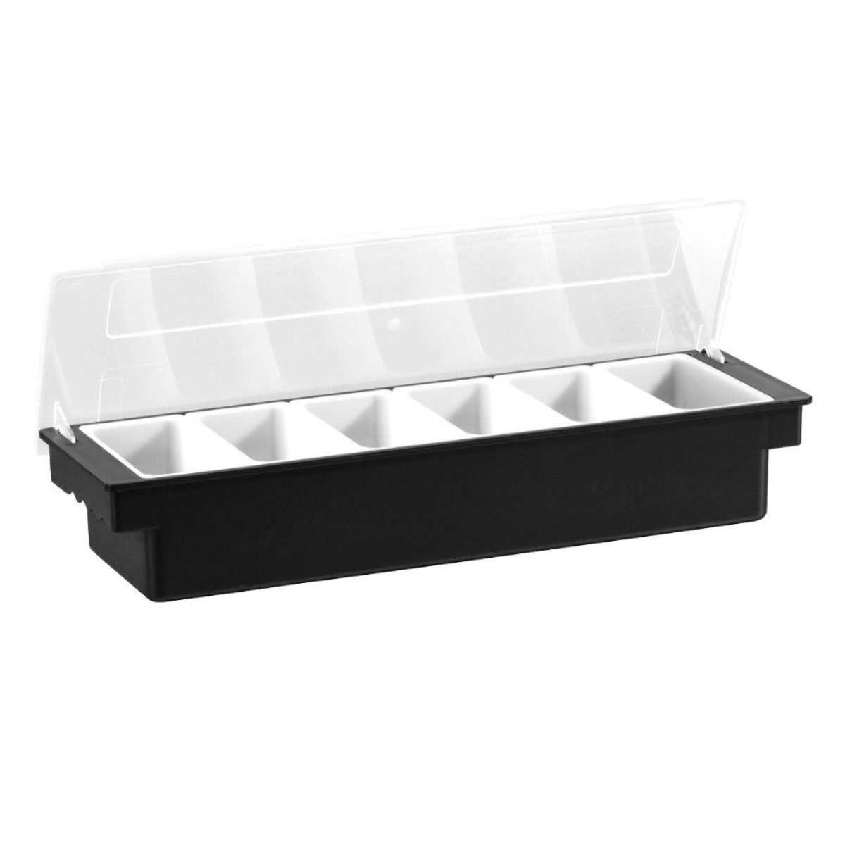 Cocktail Dispenser Plastic Black 6 Inserts