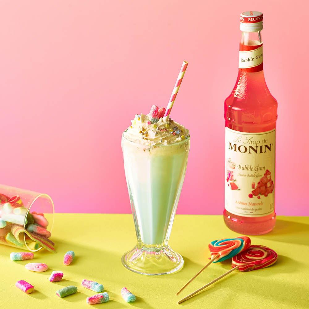 Monin Bubble Gum Syrup 70 cl - Barkonsult Sweden