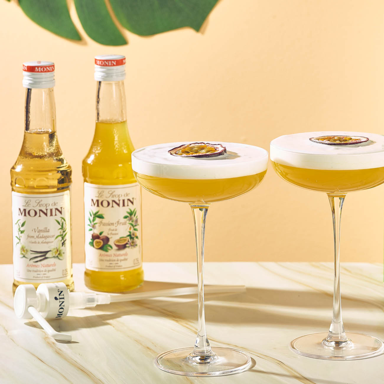 Monin Passionfruit Syrup 25 cl - Barkonsult Sweden