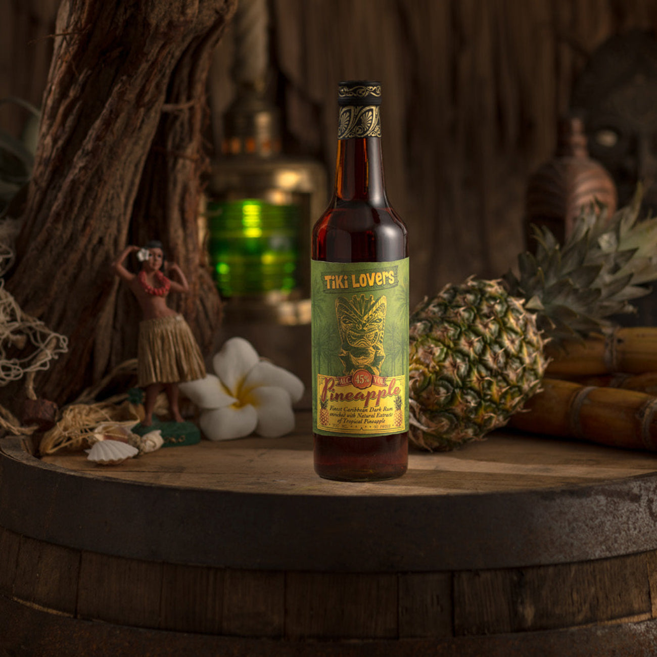 Tiki Lovers Pineapple Rum 45% 70cl