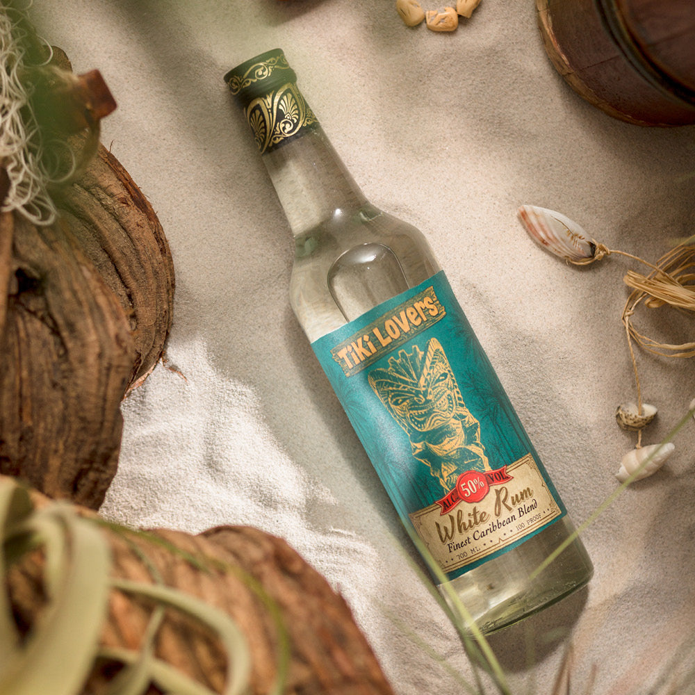 Tiki Lovers White Rum 50% 70 cl